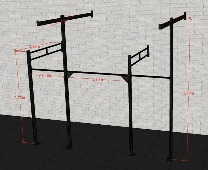Rack Crossfit – Anilhas de Minas 4.4 50×50