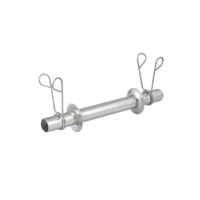 Barra Oca Cromada 0,40 cm c/ presilha Aspiral