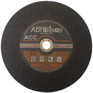 Disco de Corte 12x1/8 com variações de furo